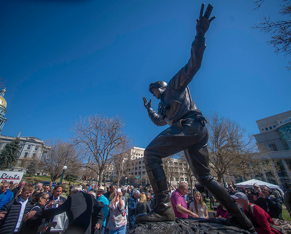 DU Law Alumnus Helps Establish Monument for WWII General